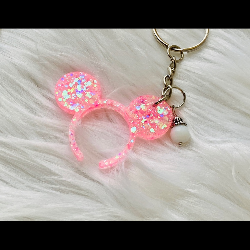Mickey Mouse headband keychain